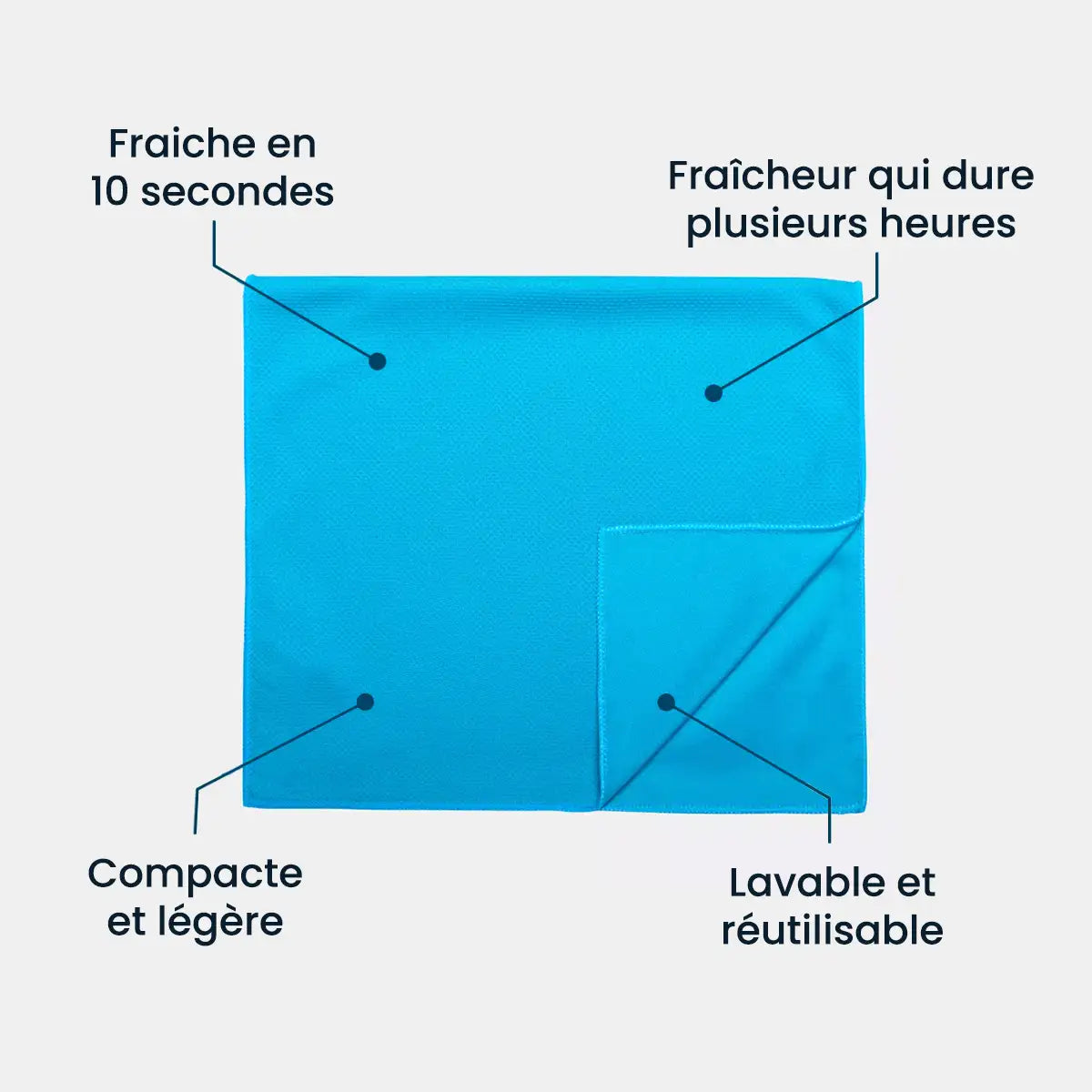 Brizz® – La Serviette Rafraîchissante